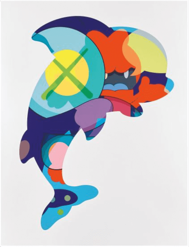 KAWS, Piranhas When You're Sleeping, 2016