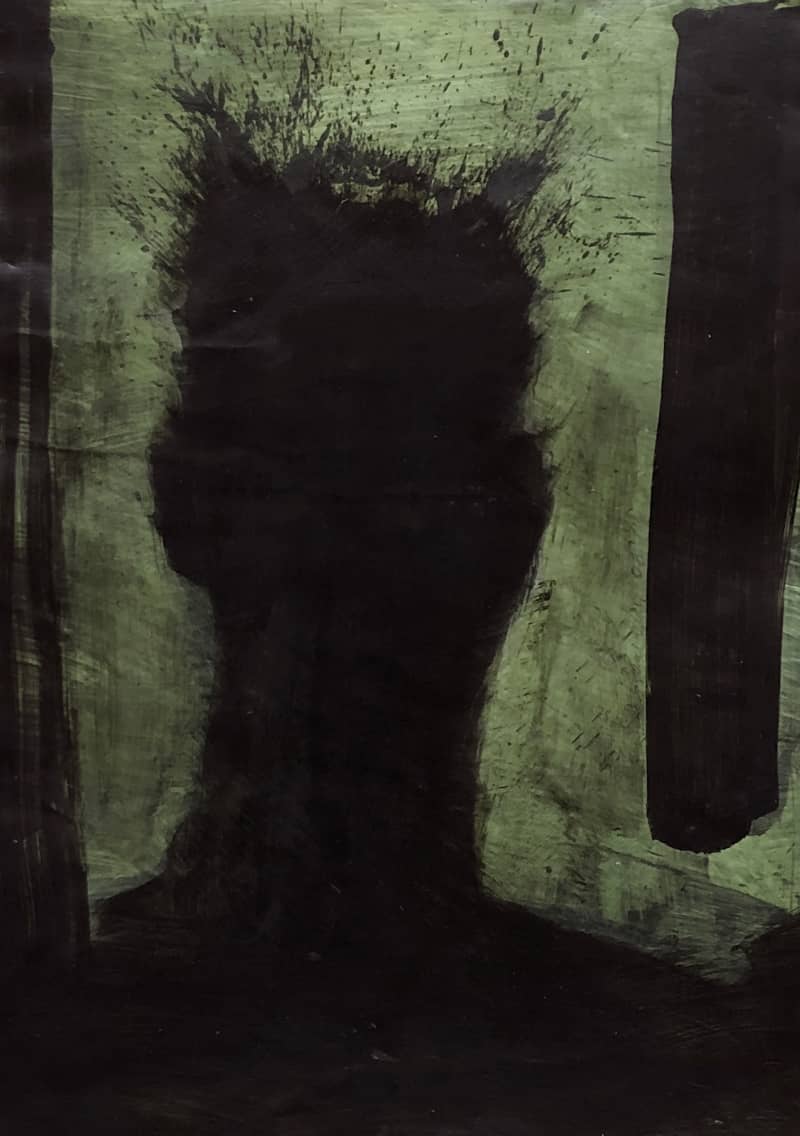 Richard Hambleton, Shadow Head Portrait, 2005