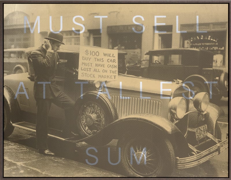 Massimo Agostinelli, Must Sell at Tallest Sum, 2015