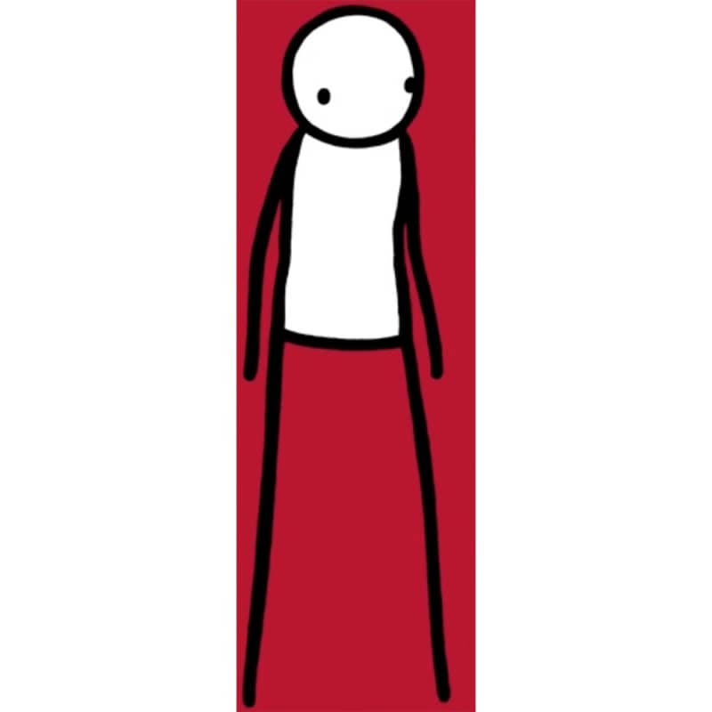 Stik, Walk (Red), 2012