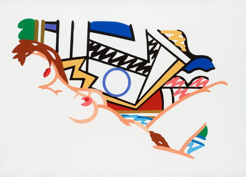 Tom Wesselmann, Monica Nude With Lichtenstein, 2002