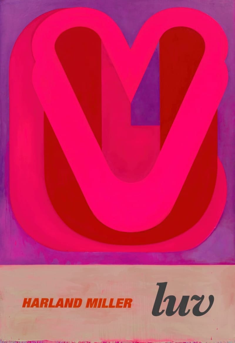 Harland Miller, In Shadows I Boogie (Blue) Box Print, 2019 Maddox