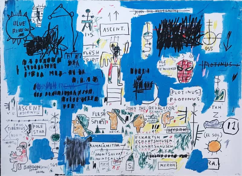 Jean-Michel Basquiat, Ascent, 2017