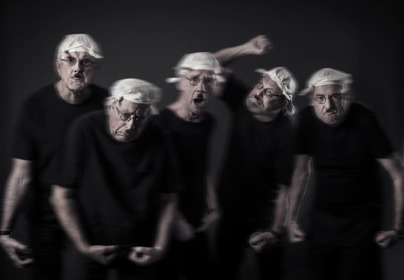 Andy Gotts, John Cleese, Eric Idle, Terry Jones, Michael Palin, Terry Gilliam, 2021