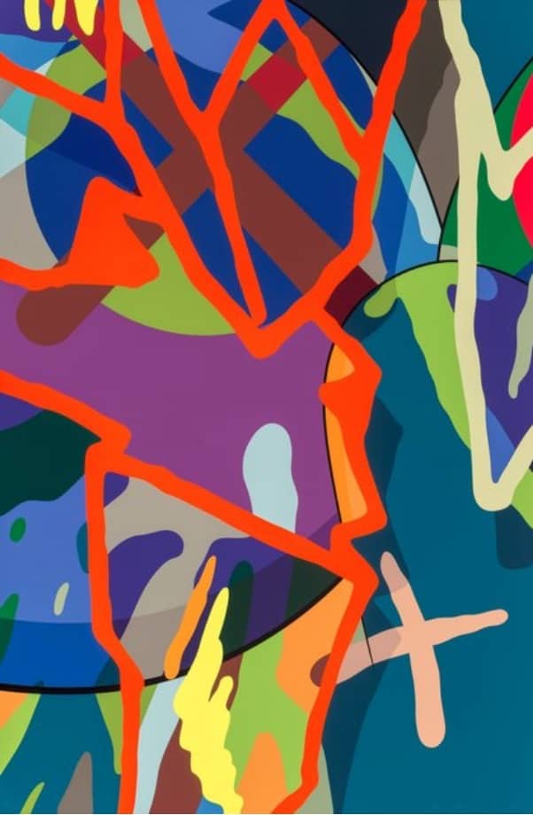 KAWS, Tension 3, 2019