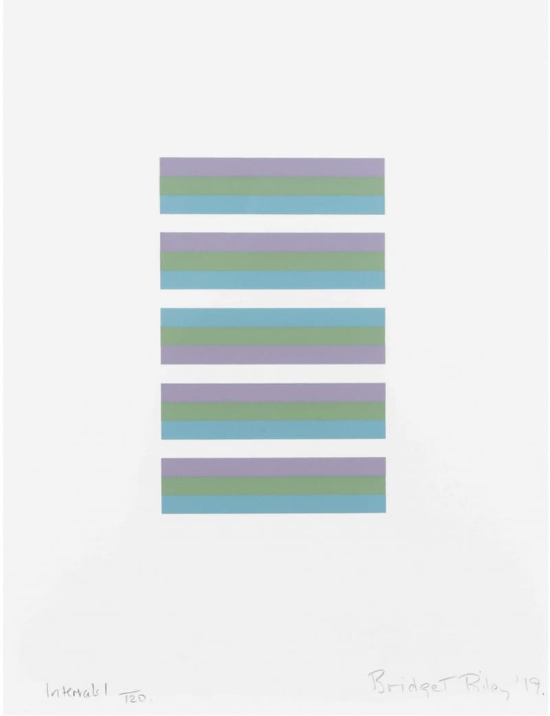 Bridget Riley, Intervals 1, 2019