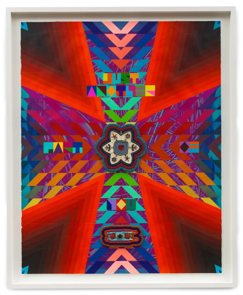 Jeffrey Gibson JUST ANOTHER PART OF YOU, 2023