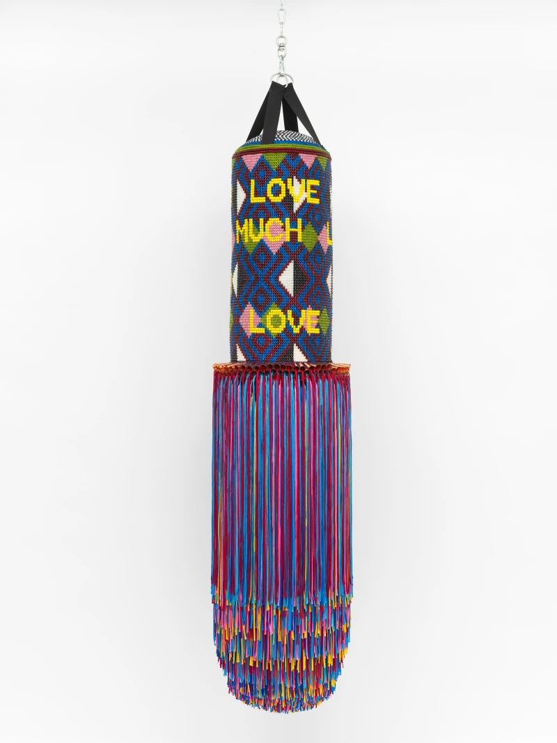 Jeffrey Gibson TOO MUCH LOVE, 2023