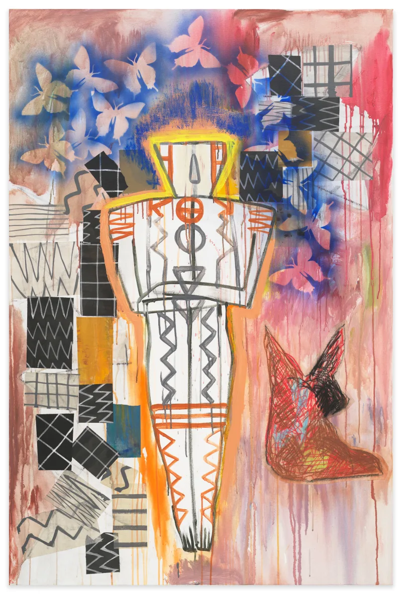 Jaune Quick-to-See Smith Tierra Madre: Debra Haaland, 2024-2025