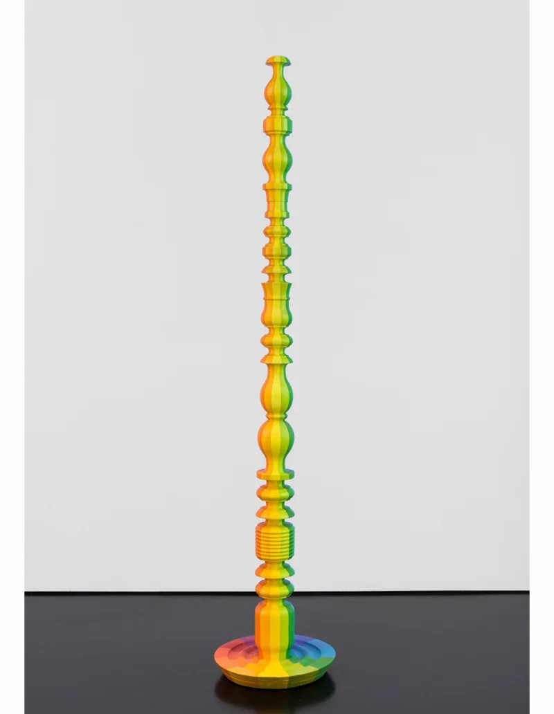 Ilona Keserü Colour Column, 1974