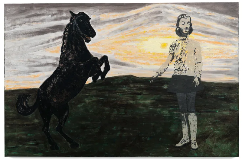 Mamma Andersson The Horse, The Ghost, The Sun, 2020