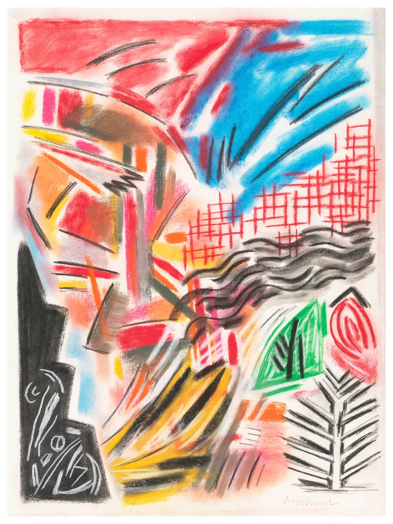 Jaune Quick-to-See Smith Petroglyph Park, 1987