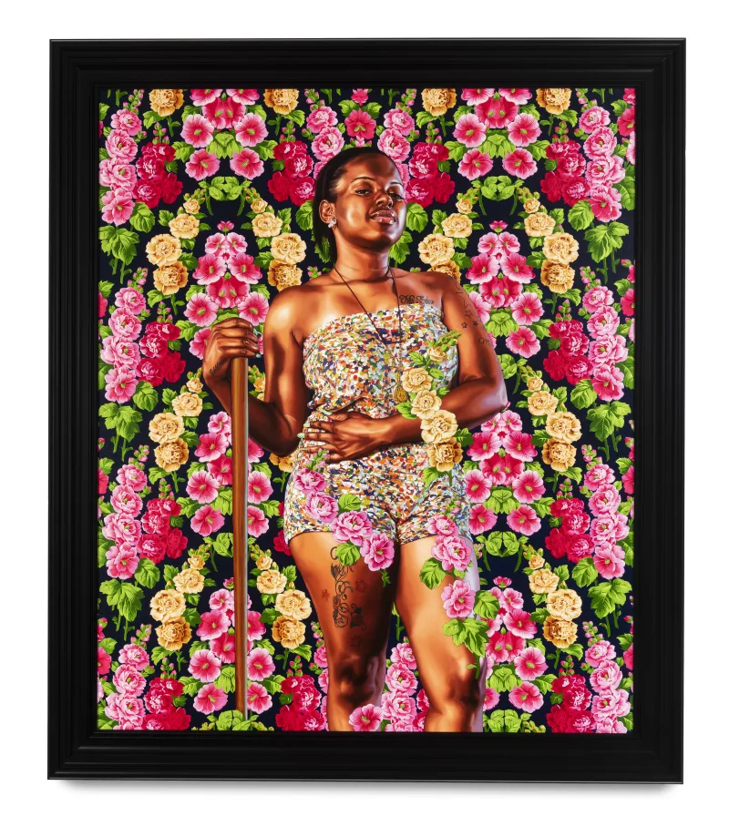 Kehinde Wiley Portrait of Tyesha Flemons, 2018