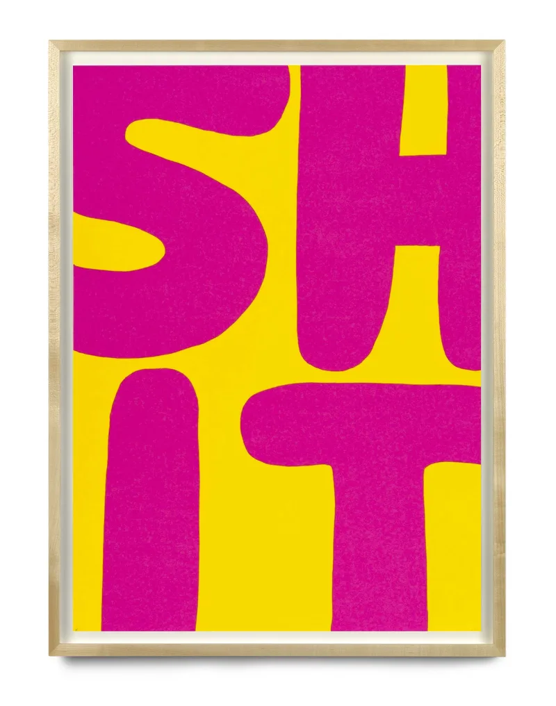 David Shrigley Untitled (Everyone likes colourful shit), 2012 Sold Out