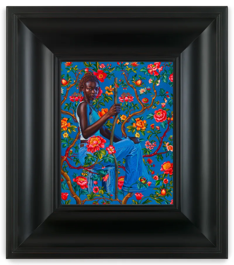 Kehinde Wiley Portrait of Jouifsoif Esther Itoremikesi, 2024