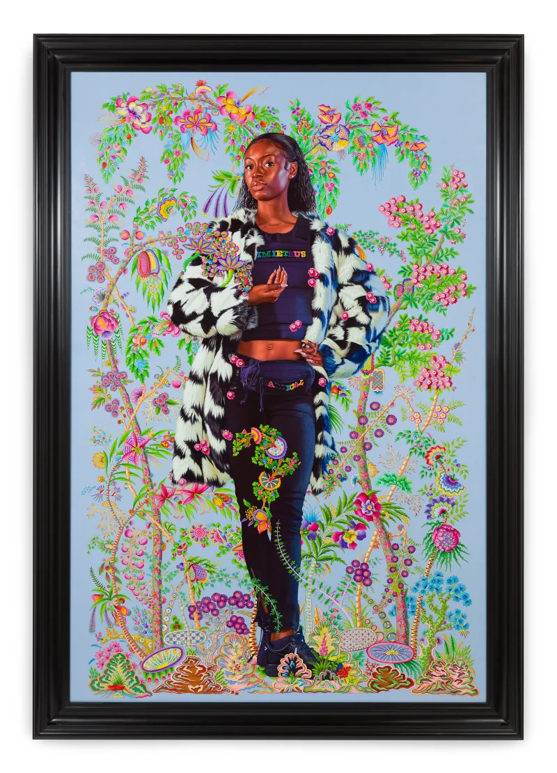 Kehinde Wiley Portrait of Kaysy J. Gotay II, 2022