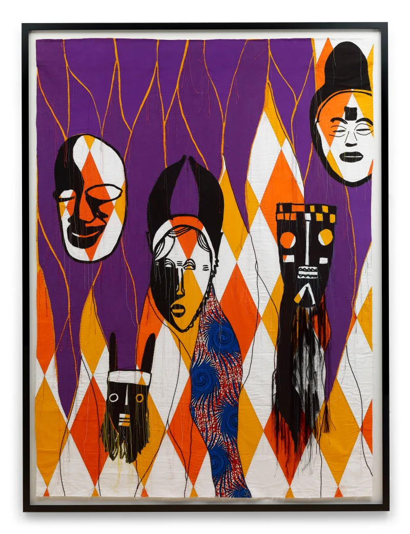 Yinka Shonibare Modern Magic (Studies of African Art from Picasso’s Collection) I, 2020