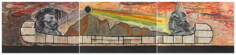 Jaune Quick-to-See Smith Trade Canoe: The Dark Side, 2017–2018