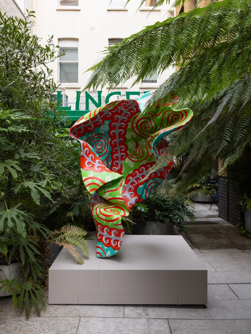 Yinka Shonibare Abstract Bronze V, 2025