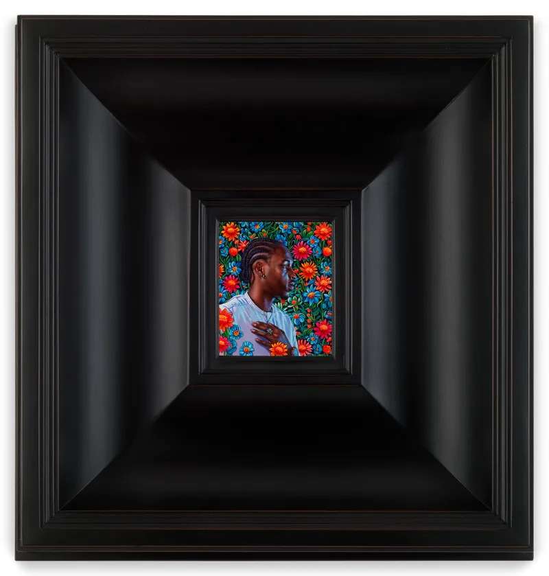 Kehinde Wiley Portrait of Aderinokun Ibukunoluwa, 2024