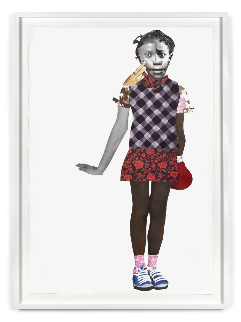Deborah Roberts Not the face, 2018