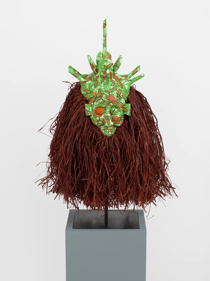 Yinka Shonibare Hybrid Mask (Ndeemba), 2023
