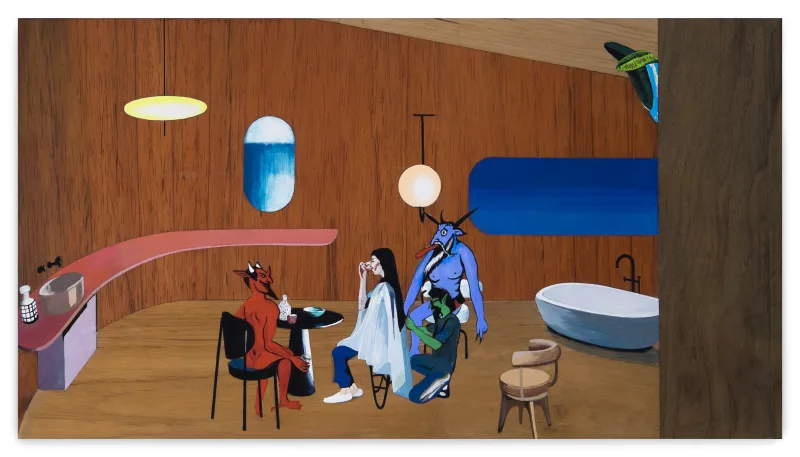 Hulda Guzmán the haircut, 2019