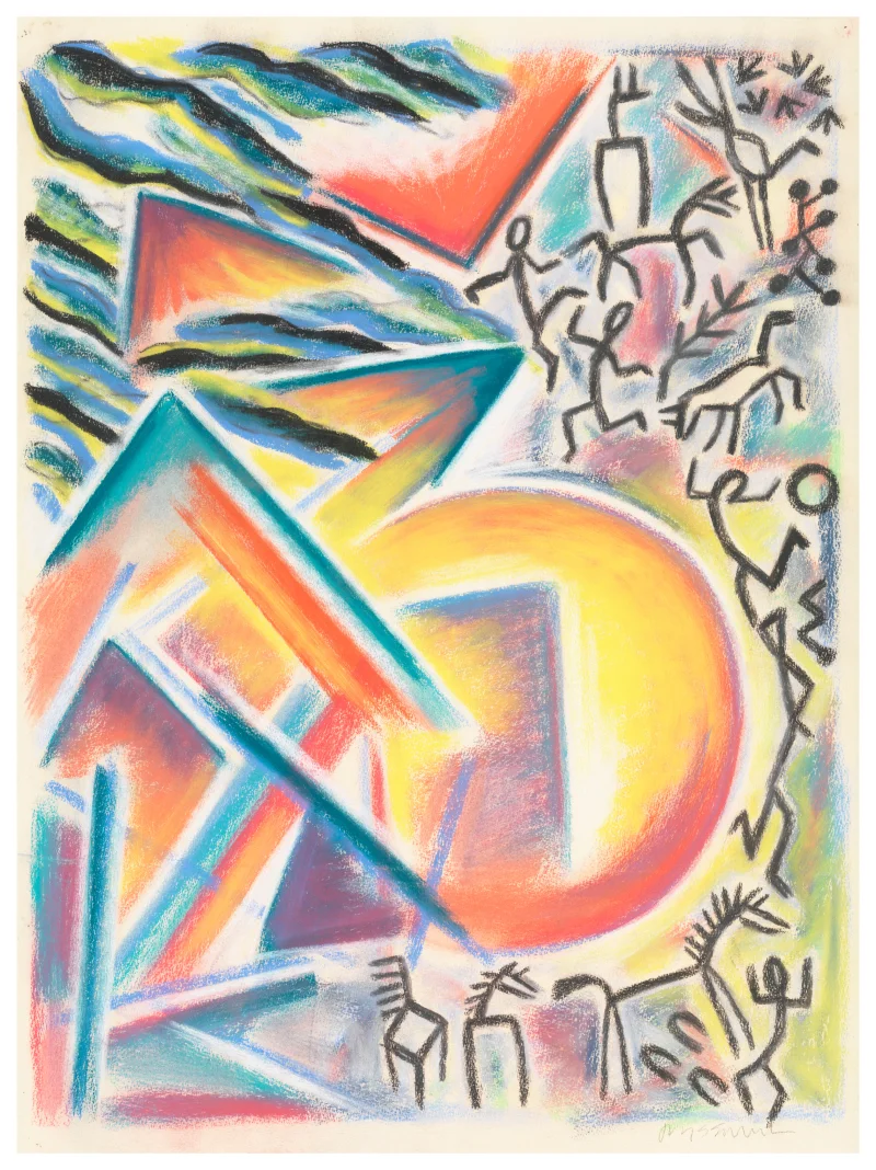 Jaune Quick-to-See Smith Petroglyph Park, 1987