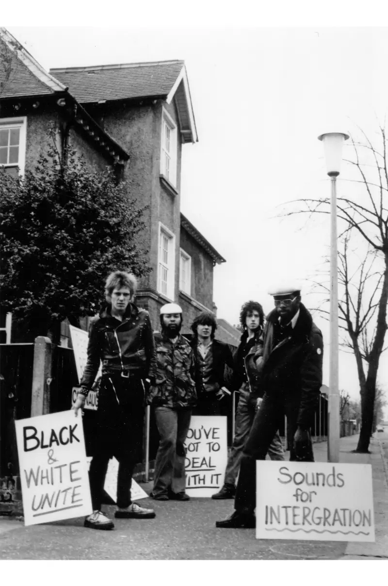 Caroline Coon BLACK and WHITE UNITE, 1977