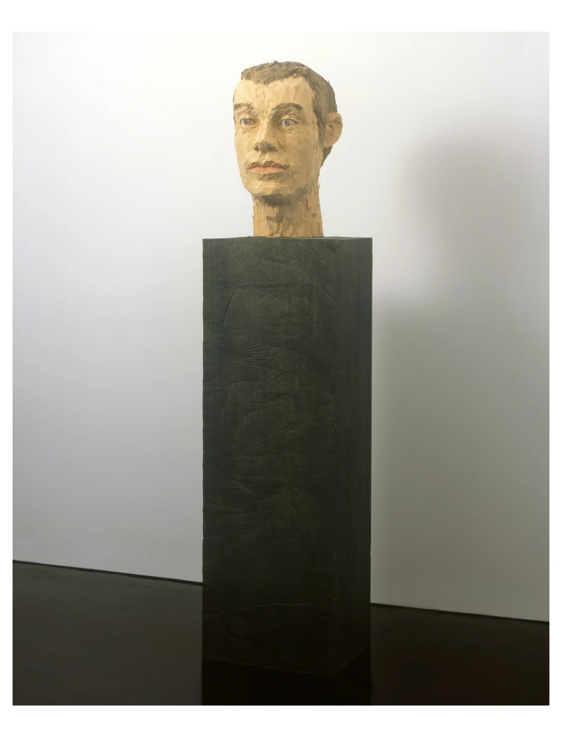 Stephan Balkenhol Untitled (Male Head), 2005