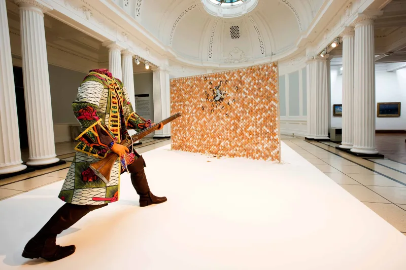 Yinka Shonibare Egg Fight, 2009