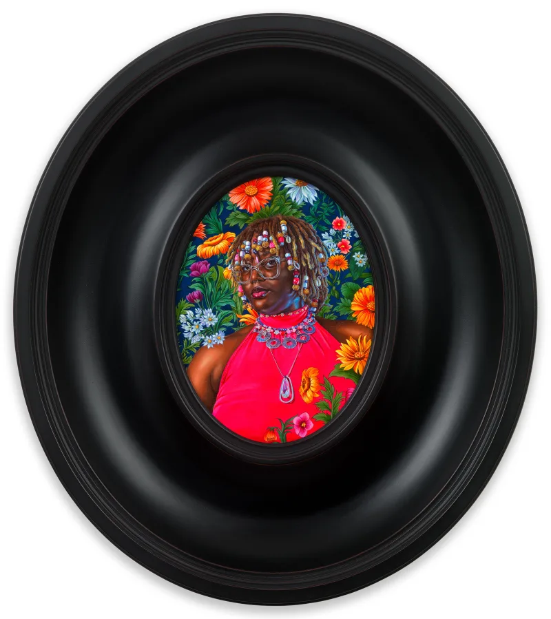 Kehinde Wiley Portrait of Kaosisochukwu Andrina Nkpolara, 2024
