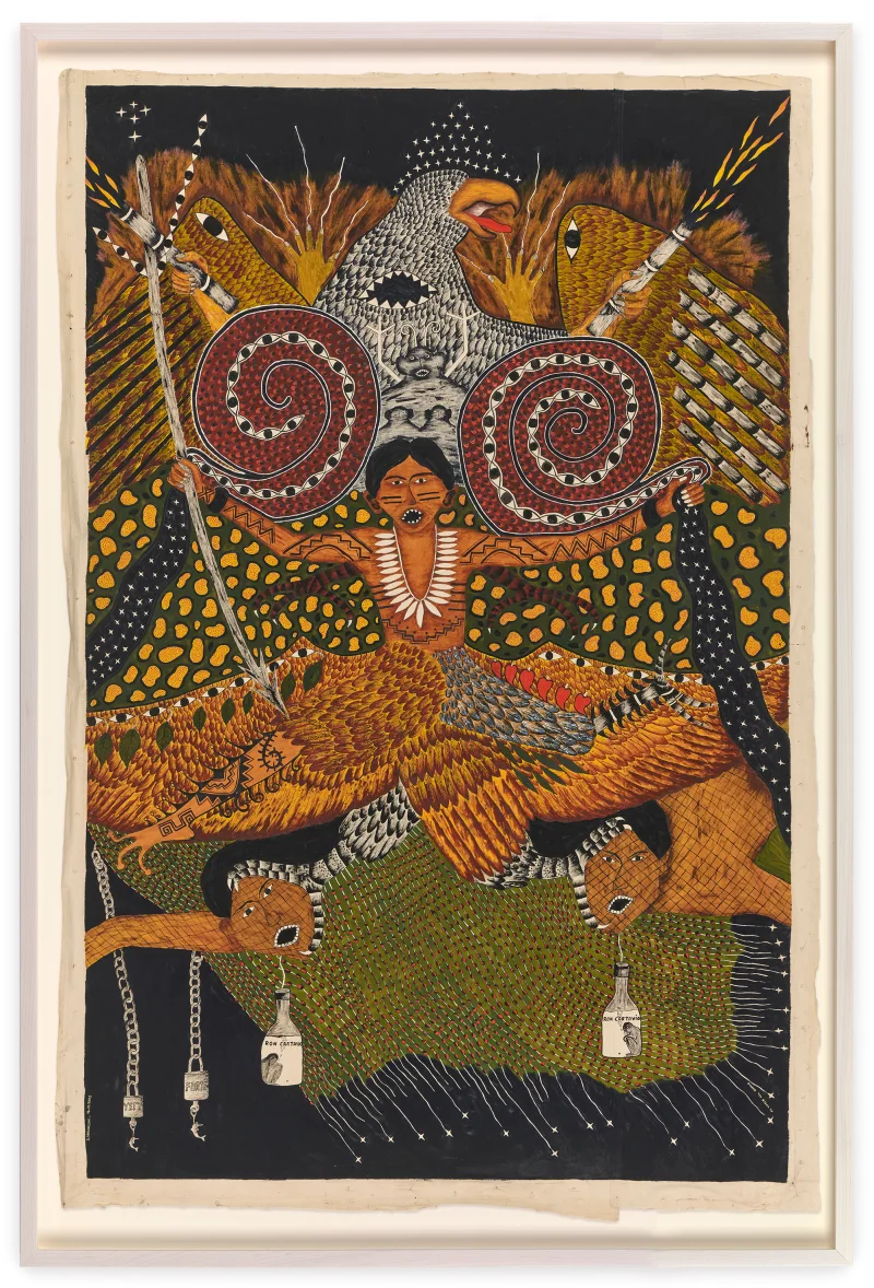 Santiago Yahuarcani El vuelo del bamco, 2023