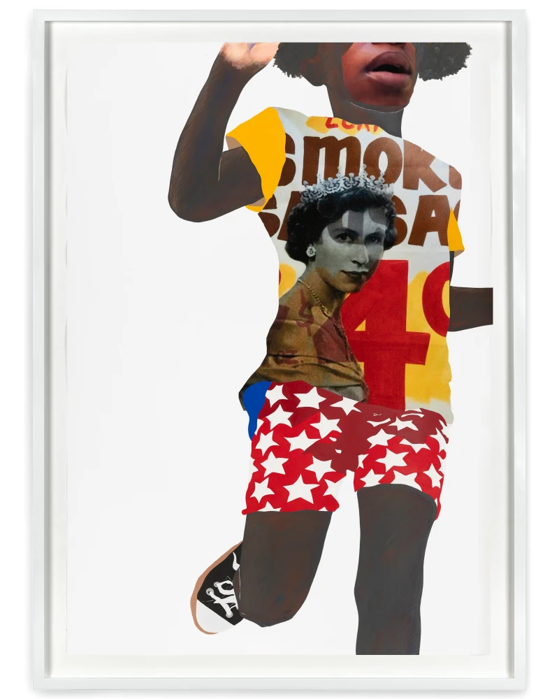 Deborah Roberts The unmaking, 2025