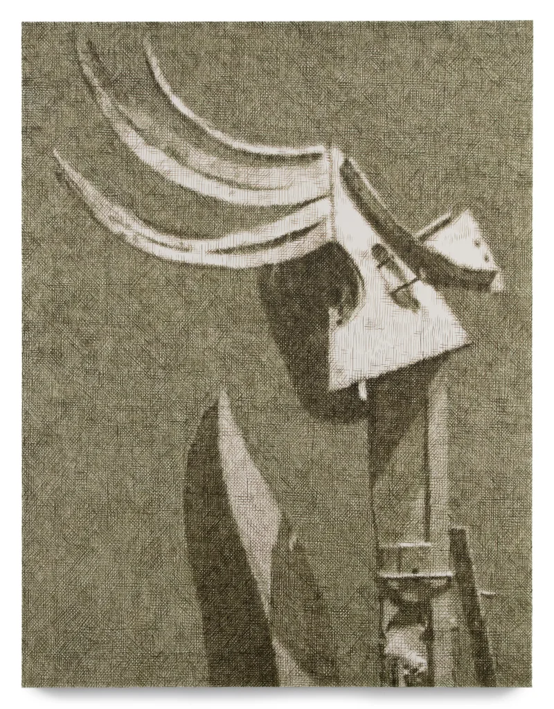 Wayne Gonzales Woman in the Garden, 2016 - 2017