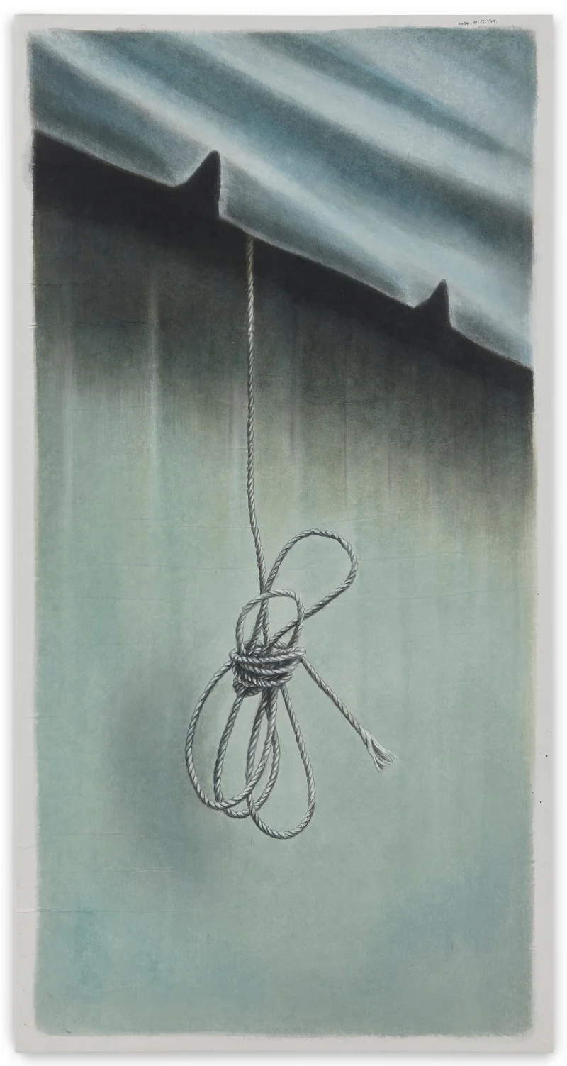 Yooyun Yang A hanging rope, 2024