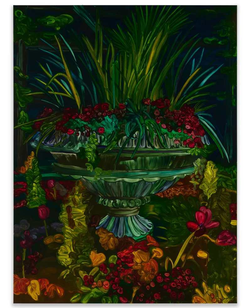 Clare Woods The Improver, 2024 Oil on aluminium 200 x 150cm(78 3/4 x 59in)