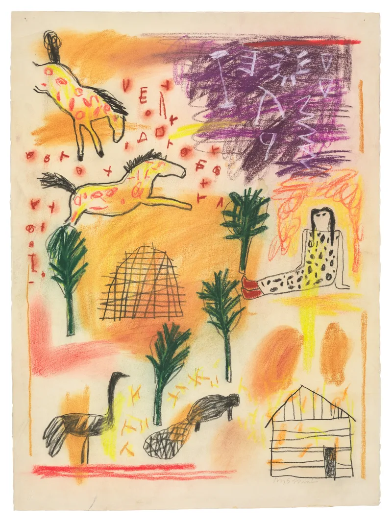 Jaune Quick-to-See Smith Charlo Series #30, 1984