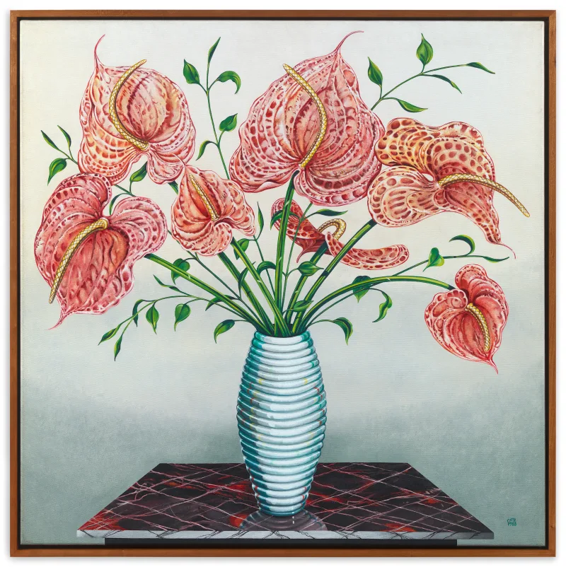 Caroline Coon Anthurium Lilies, 1988