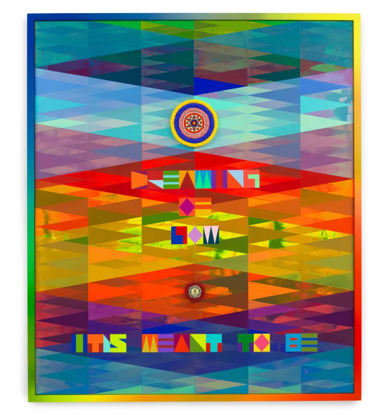 Jeffrey Gibson DREAMING OF HOW IT'S MEANT TO BE, 2023