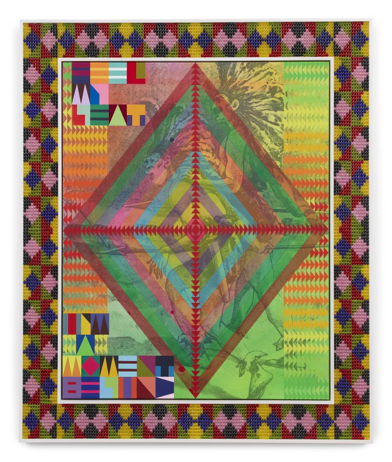 Jeffrey Gibson FEEL MY HEAT, 2021