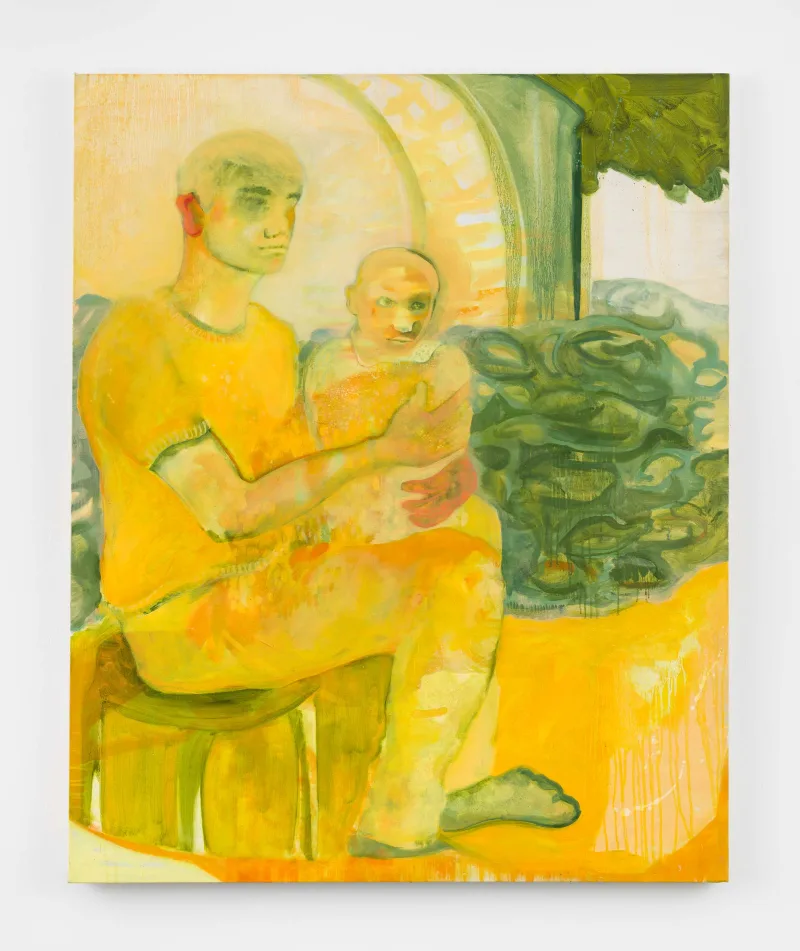 Antonia Showering Keith and His Baby, 2018