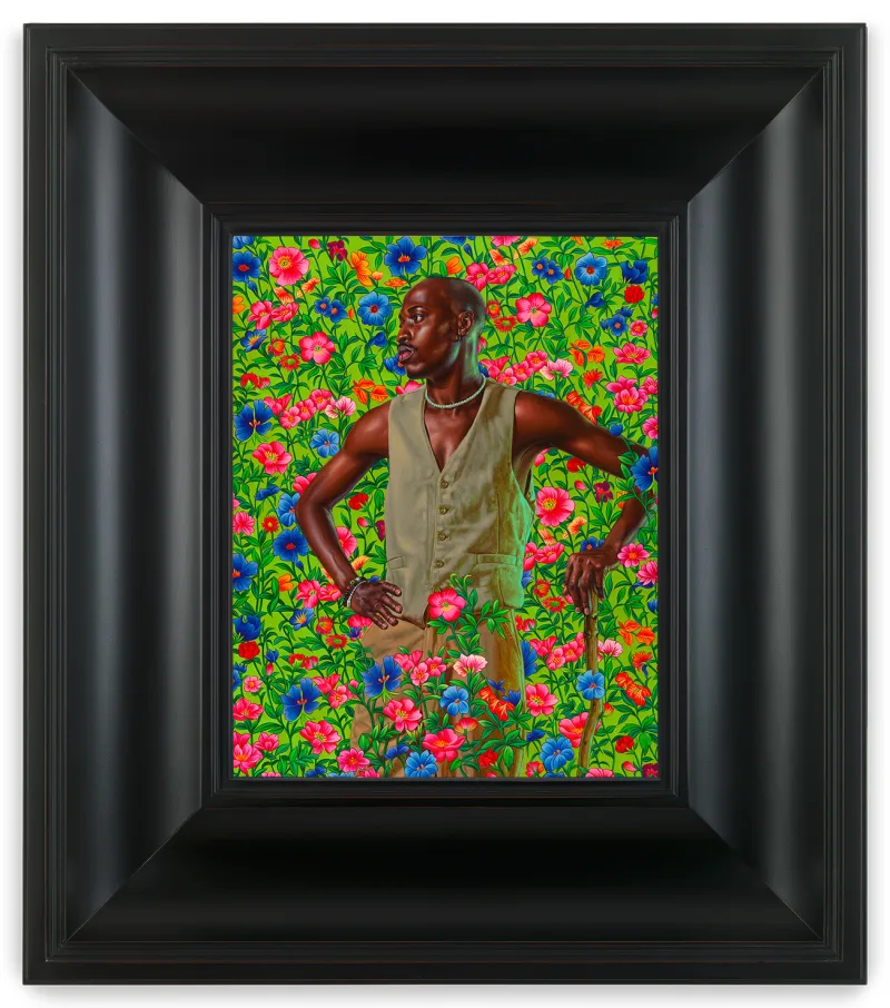 Kehinde Wiley Portrait of Adisa Oluwatobi Il, 2024