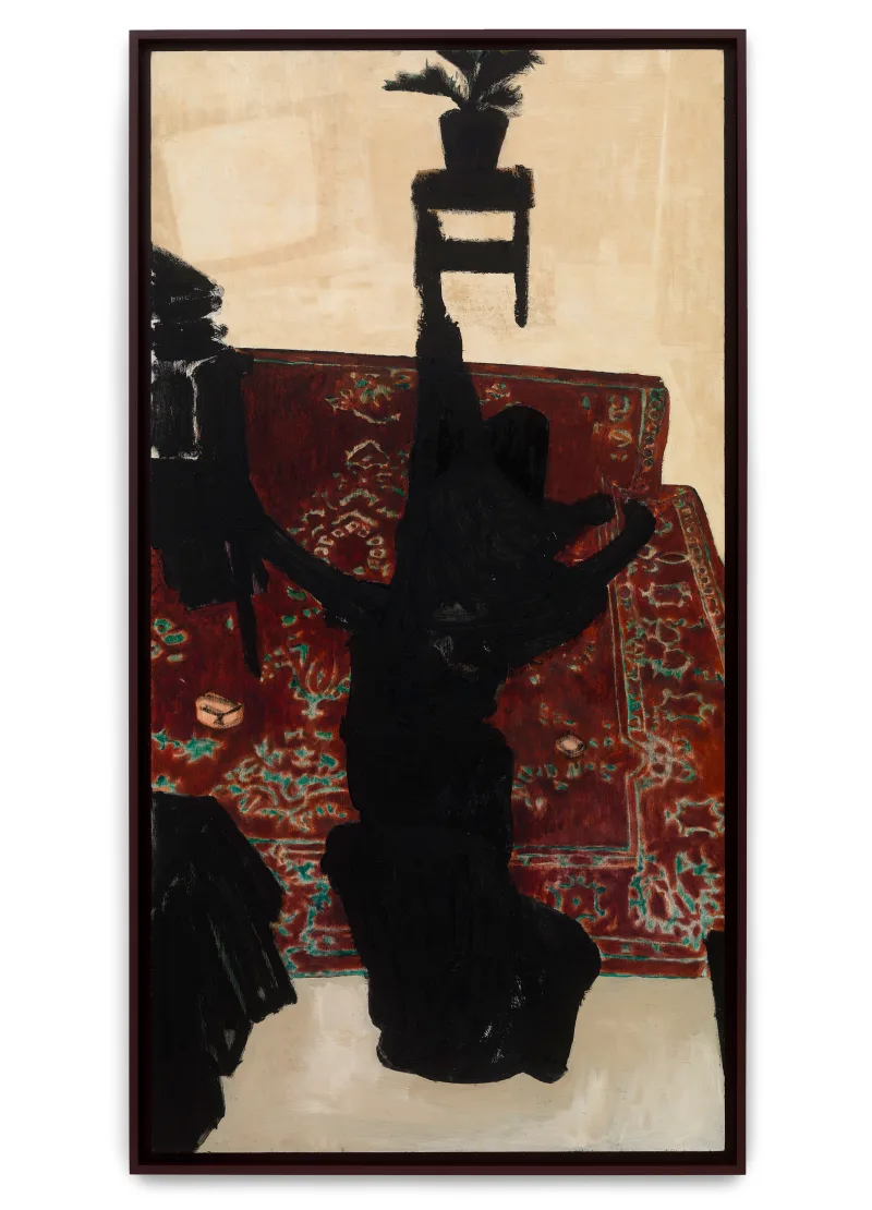 Mamma Andersson Black Postcard, 2022