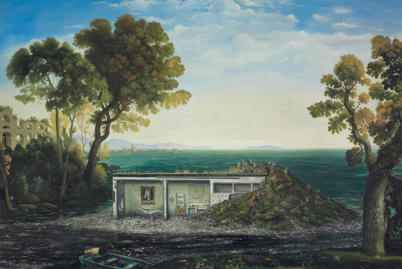 Ged Quinn Little House on the Borderland, 2006
