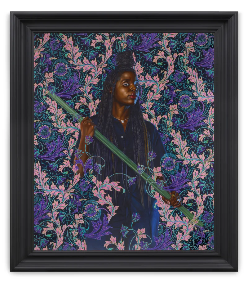 Kehinde Wiley Portrait of Mominatu Boog, 2023