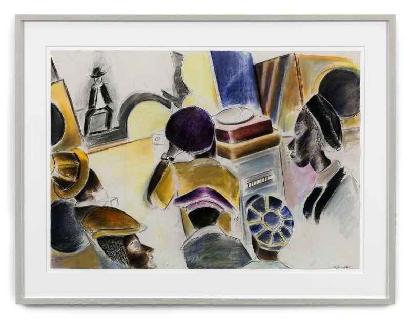 Denzil Forrester Study for Still Here, 2018
