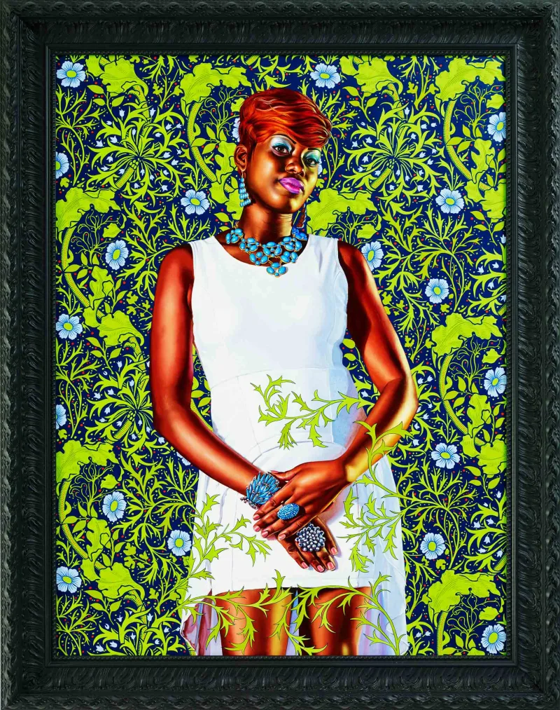 Kehinde Wiley Portrait of a Lady, 2013