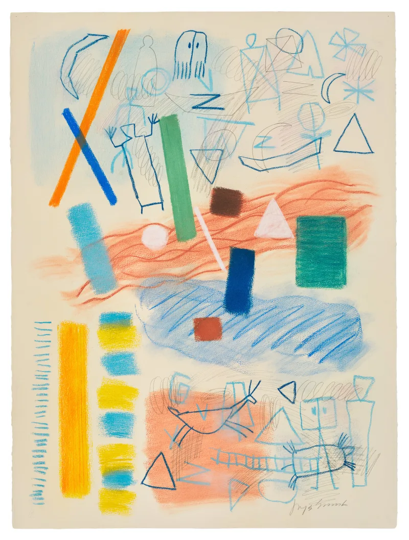 Jaune Quick-to-See Smith Charlo Series #39, 1982