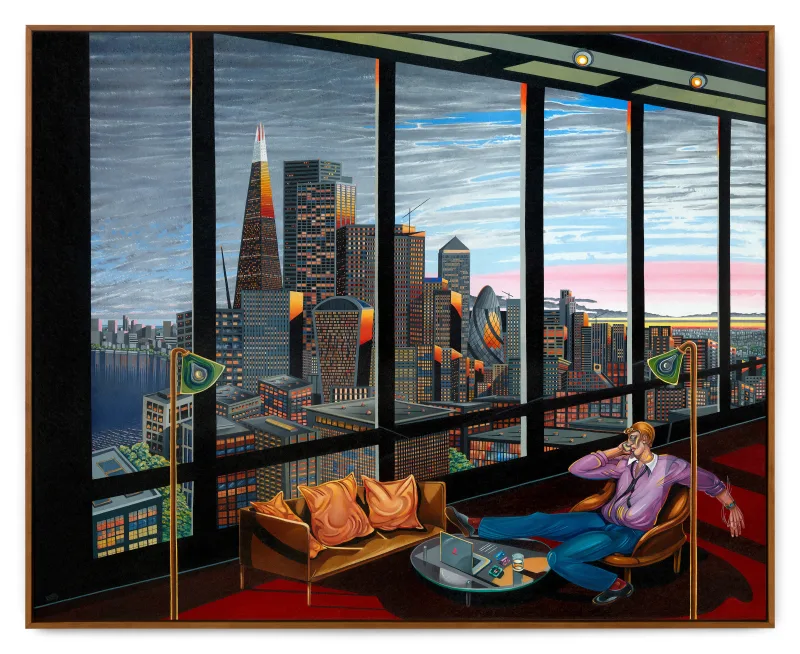 Caroline Coon Dawn, In The City: “Is Ziki available… ?”, 2023